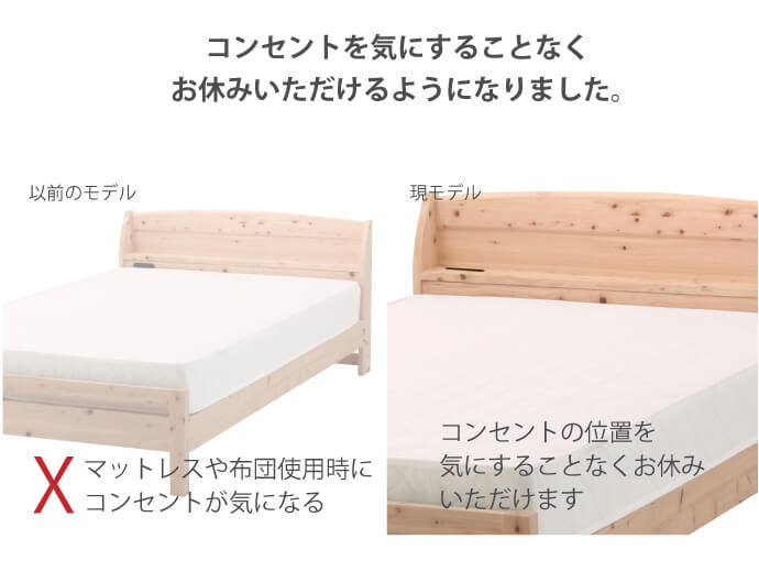 ひのきベッド,すのこ,ベッド